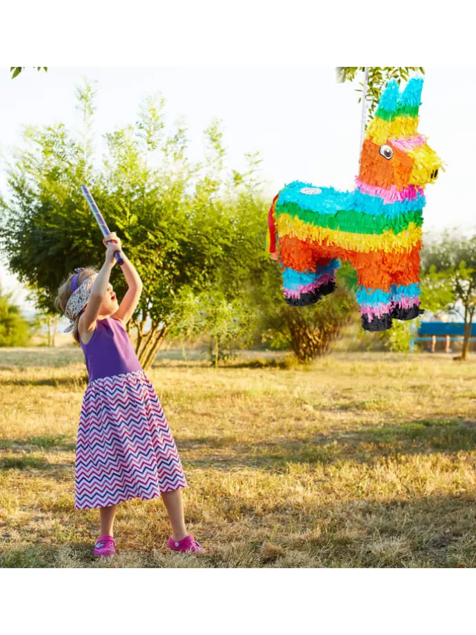 Pinata Lama in Bunt