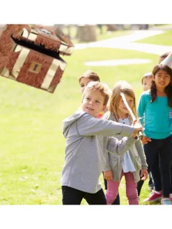 Pinata Schatzkiste in Braun