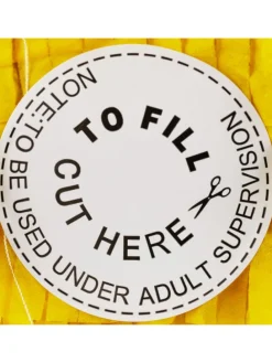 Pinata Zahl 7 in Bunt