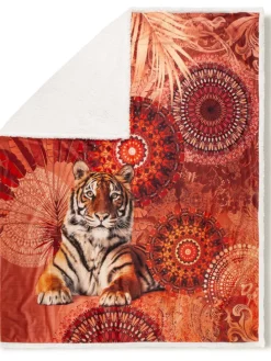 Plaid "Anakin" in Orange/ Rot