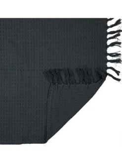 Plaid in Anthrazit - (L)160 x (B)130 cm