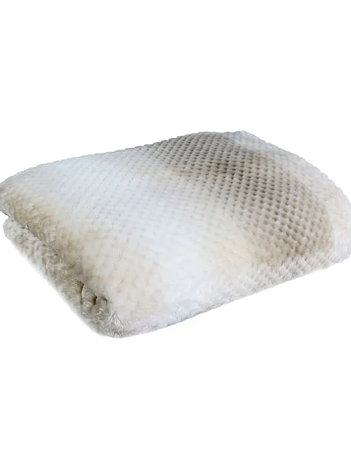 Plaid in Beige - (L)200 x (B)150 cm