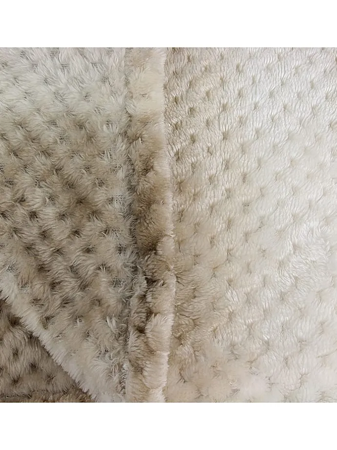 Plaid in Beige - (L)200 x (B)150 cm