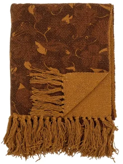 Plaid in Braun - (L)160 x (B)130 cm