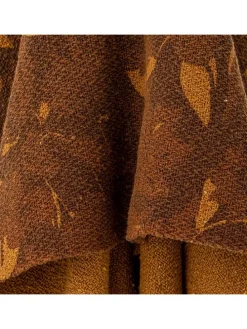 Plaid in Braun - (L)160 x (B)130 cm