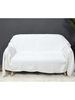 Plaid in Creme - (L)250 x (B)170 cm