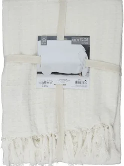 Plaid in Creme - (L)250 x (B)170 cm