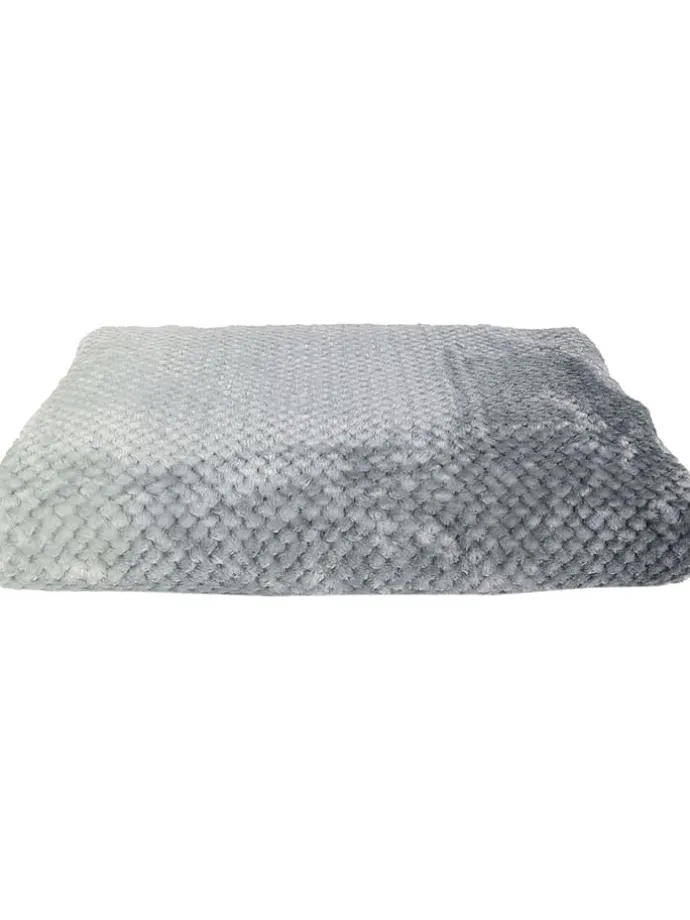 Plaid in Grau - (L)200 x (B)150 cm