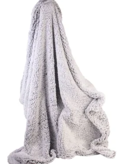 Plaid in Grau - (L)150 x (B)120 cm