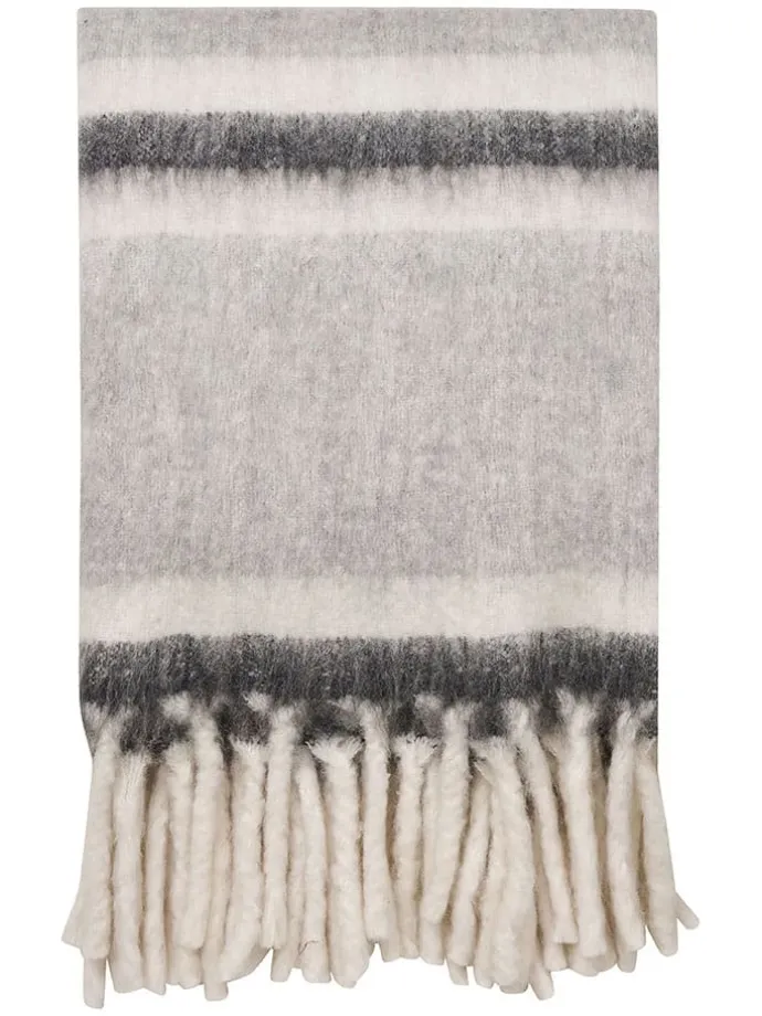 Plaid in Grau - (L)170 x (B)130 cm