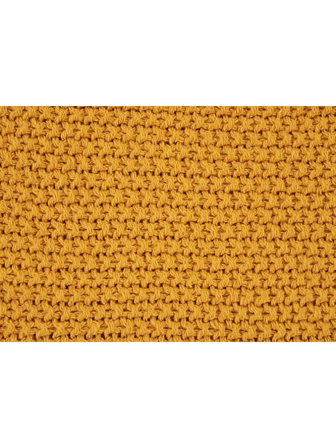 Plaid in Senf- (L)170 x (B)130 cm