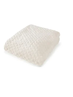 Plaid "Mink" in Creme - (L)200 x (B)150 cm