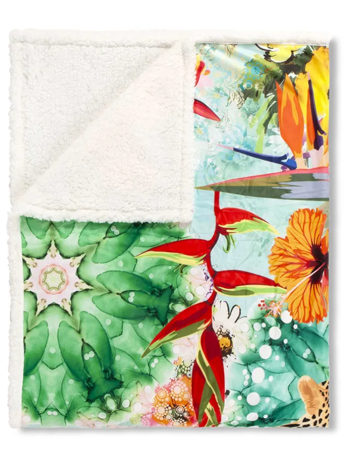 Plaid "Ximena" in Bunt