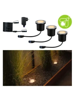 Plug & Shine LED Bodeneinbauleuchte Floor Basisset insektenfreundlich