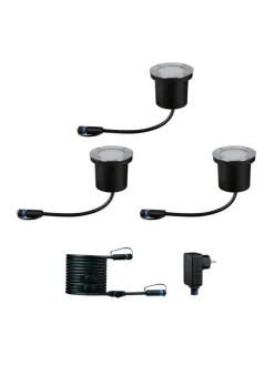 Plug & Shine LED Bodeneinbauleuchte Floor Basisset insektenfreundlich