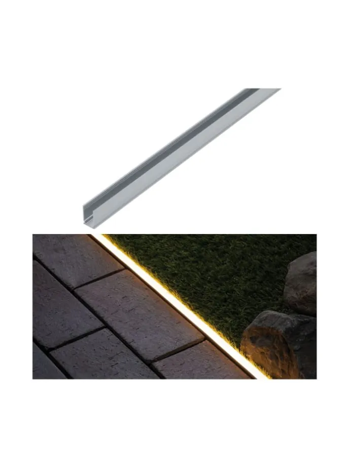 Plug & Shine LED Strip Profil Warmweiß Aluminiumprofil