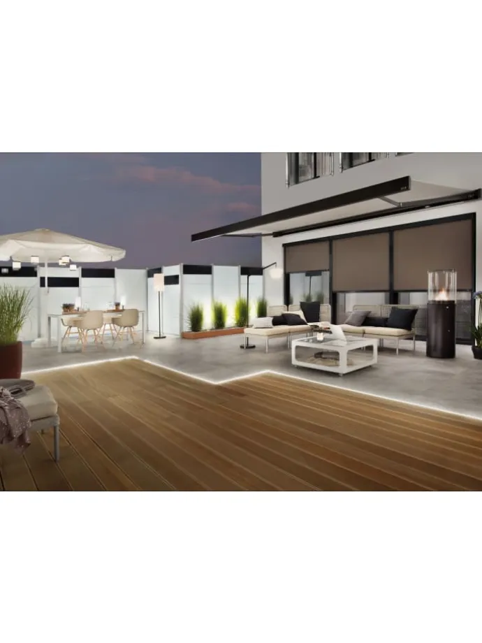 Plug & Shine LED Strip Profil Warmweiß Aluminiumprofil