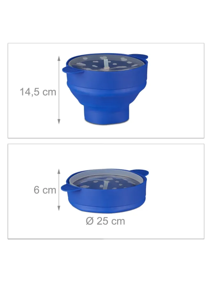 Popcorn Maker in Blau