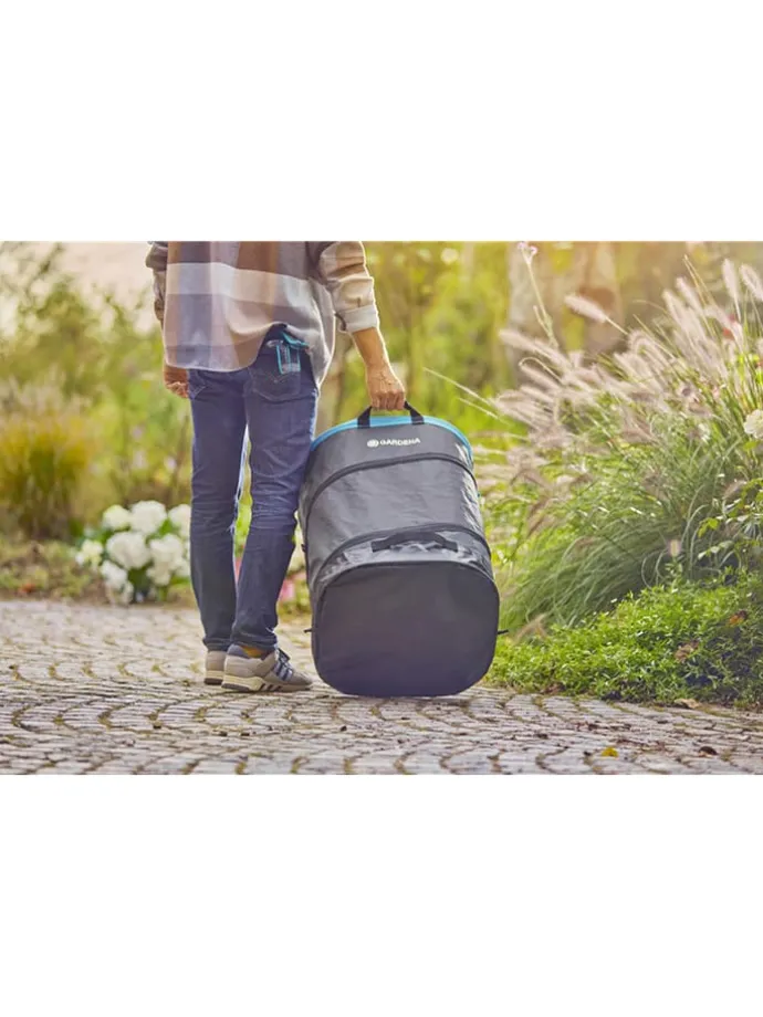 PopUp-Gartenabfallsack in Schwarz - 120 l