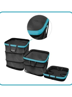 PopUp-Gartenabfallsack in Schwarz - 220 l in Schwarz