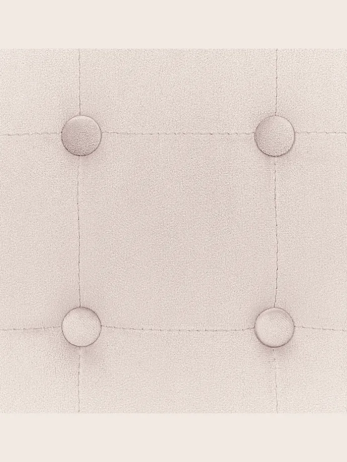 Pouf WISCONSIN in Beige - (W) 36 x (H) 39 x (L) 36 cm