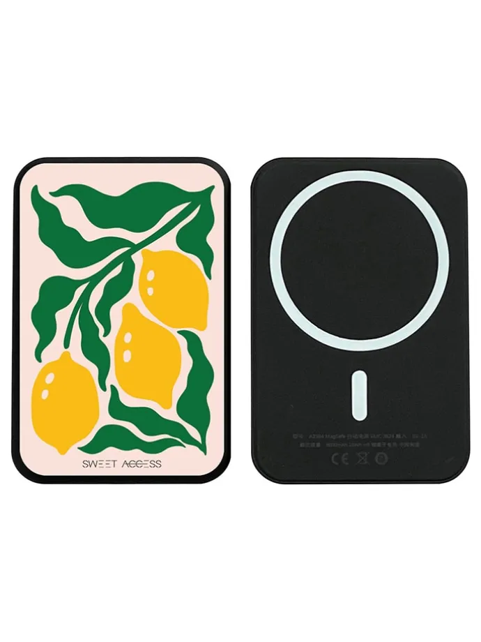 Powerbank in Gelb/ Schwarz - 10000 mAh