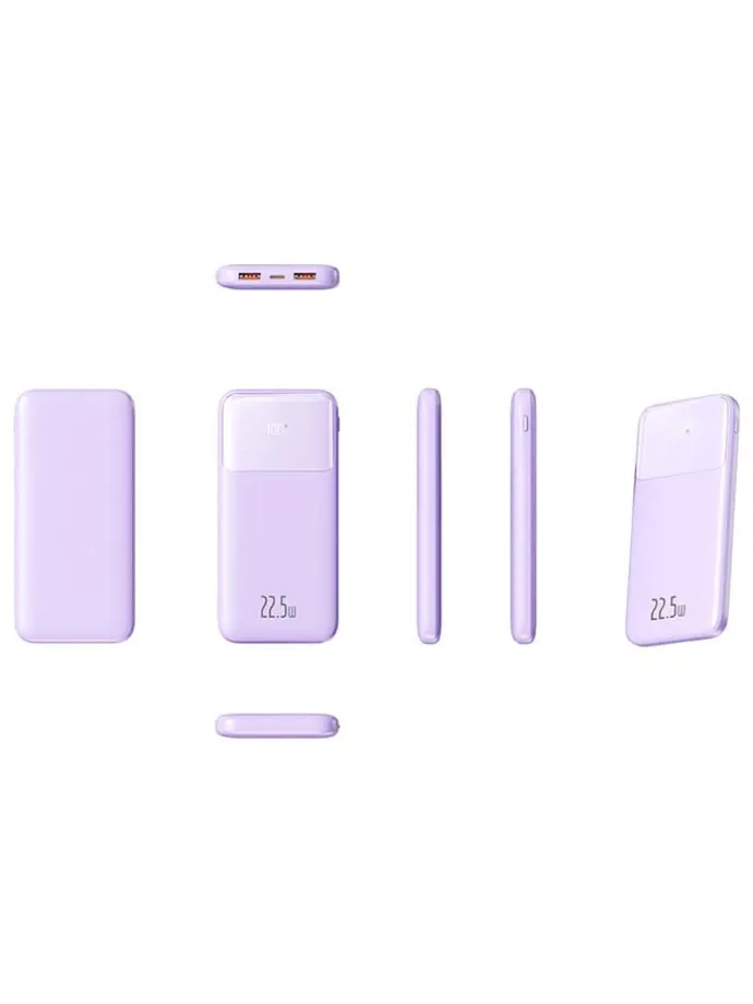 Powerbank in Lila - 10000 mAh