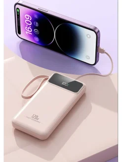 Powerbank in Rosa - 10.000 mAh