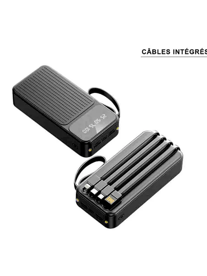 Powerbank in Schwarz - 30.000 mAh