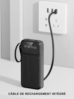 Powerbank in Schwarz - 30.000 mAh