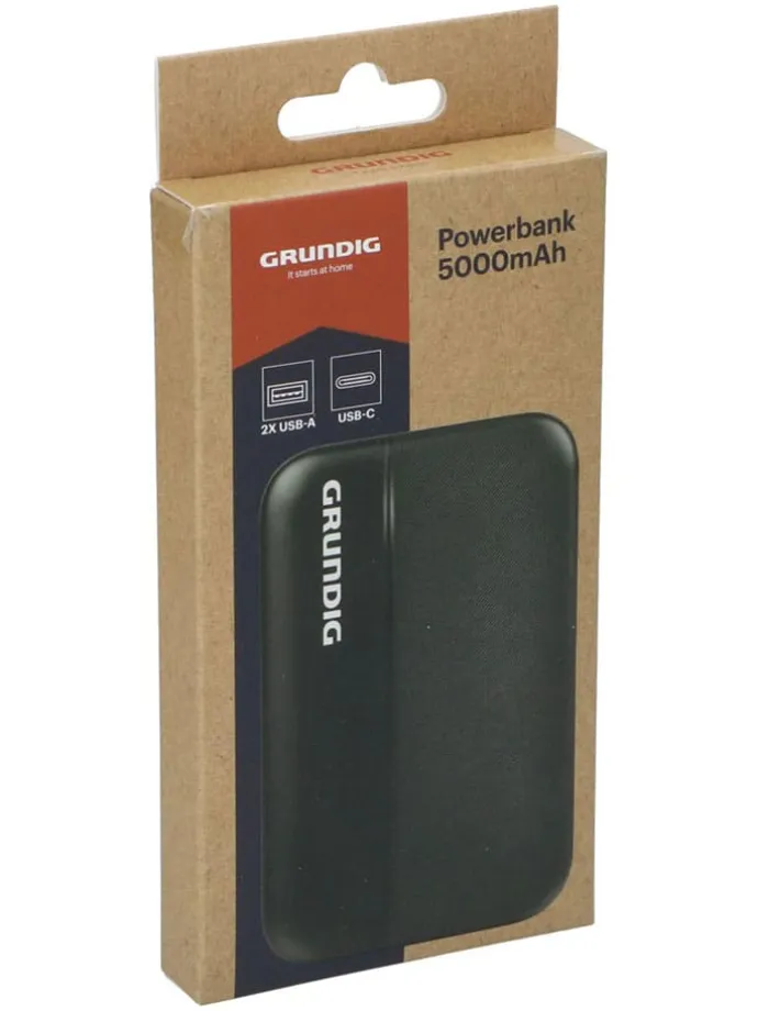 Powerbank in Schwarz - 5000mAh
