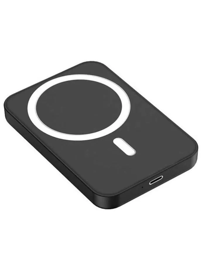 Powerbank in Schwarz/ Hellbraun - 10000 mAh