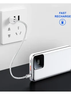 Powerbank in Weiß - 20.000 mAh
