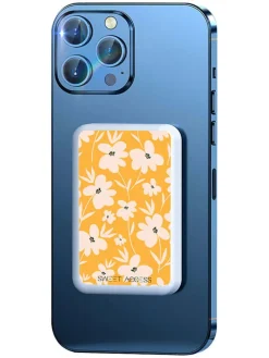 Powerbank in Weiß/ Orange - 10.000 mAh