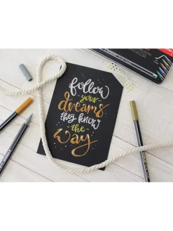 Premium Metallic-Filzstifte 