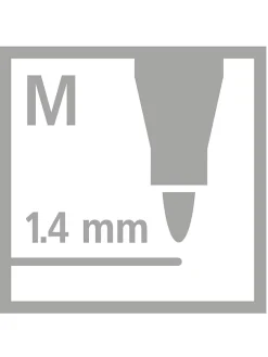 Premium Metallic-Filzstifte 