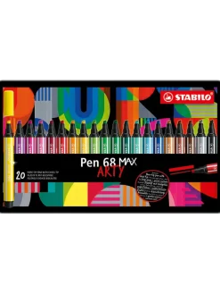 Premium-Filzstift - STABILO Pen 68 MAX ARTY" - 20 Stück