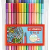 Premium-Filzstifte "- STABILO Pen 68" - 30 Stück