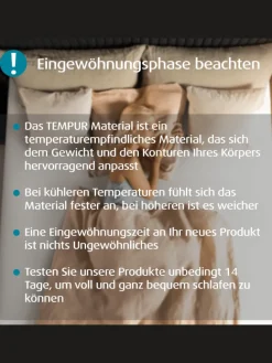 Pro® Plus CoolQuilt Visco-Matratze 100 x 200 cm in weiß