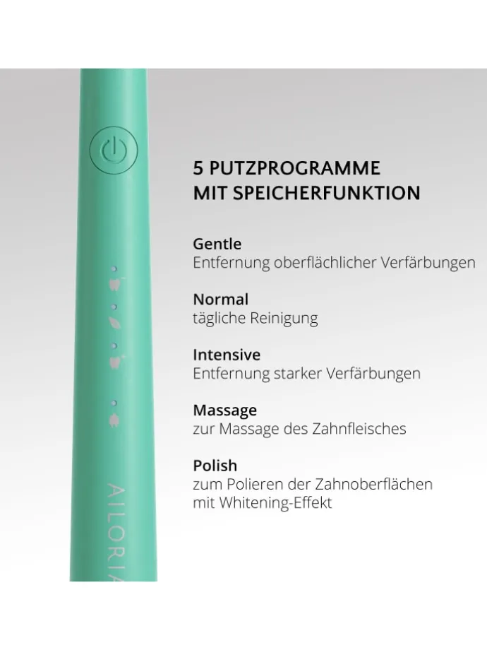 PRO SMILE Schallzahnbürste USB in Mint