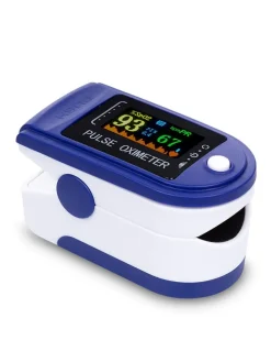 Pulsoximeter in Blau