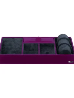 Pure Schmuckkoffer 35 cm in bordeaux