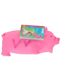 Quietsch-Spielzeug in Pink - (L)20 cm