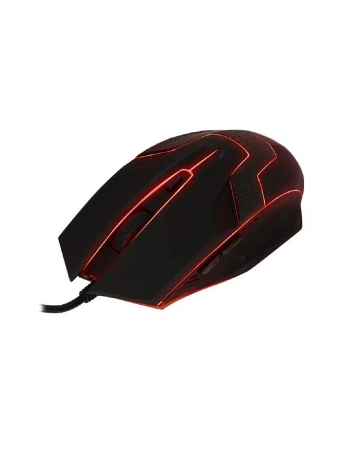 Qware Gaming Maus – Eugene Modell mit 6 programmierbaren Tasten in Schwarz