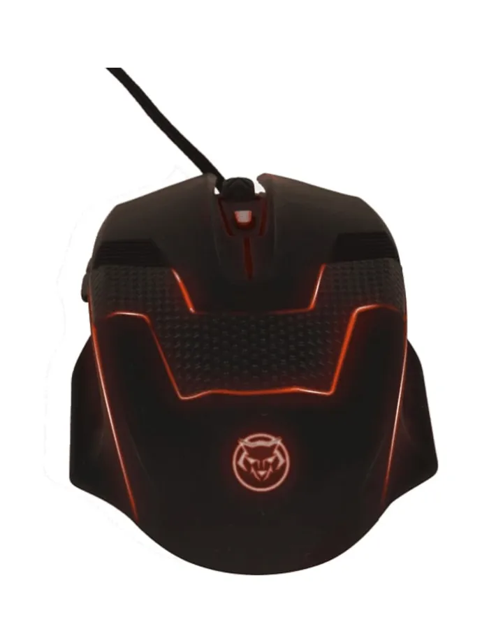 Qware Gaming Maus – Eugene Modell mit 6 programmierbaren Tasten in Schwarz