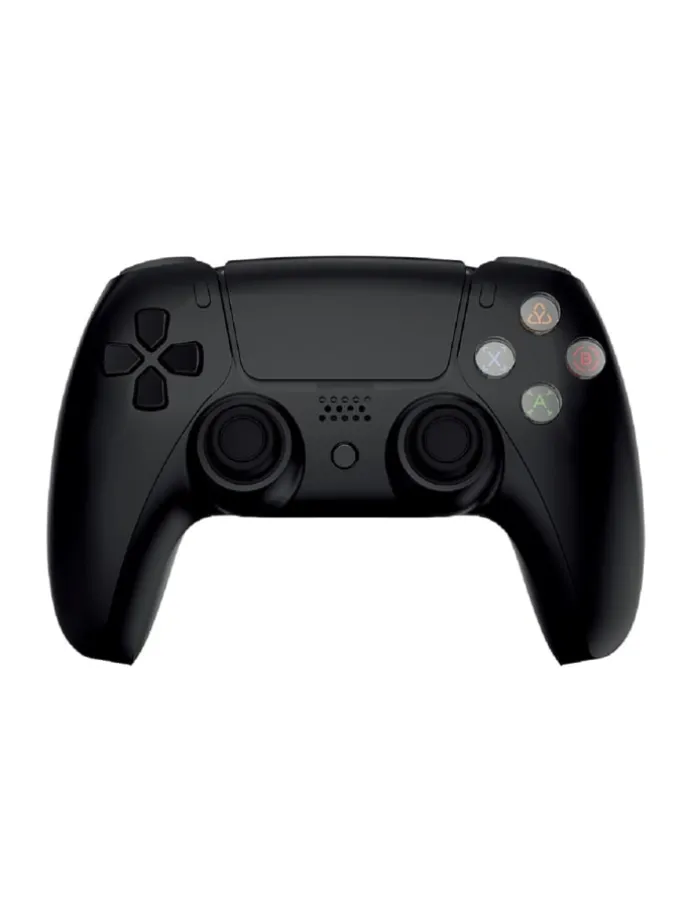 Qware Wireless Controller kompatibel mit PlayStation 4 in Schwarz