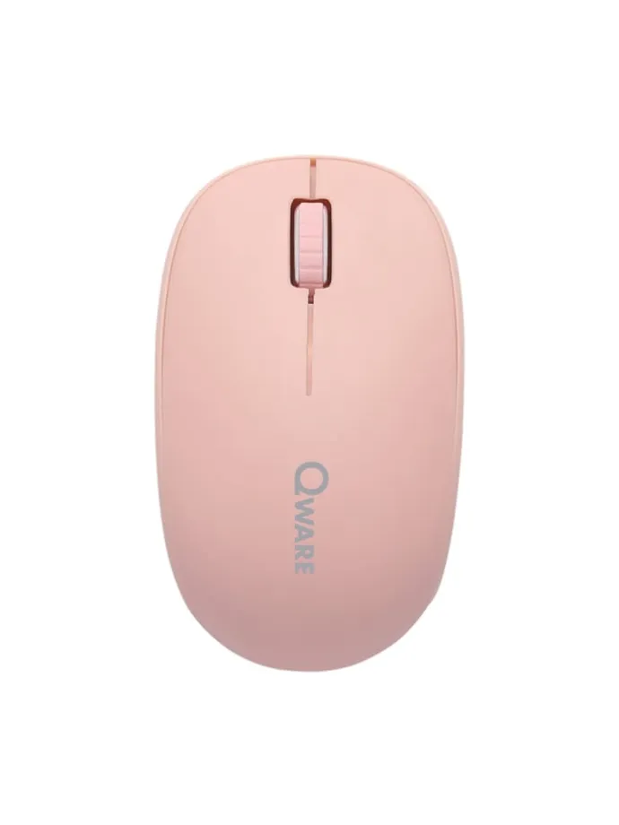 Qware Wireless Maus Bristol – Kabellose Office-Maus für PC & in Schwarz