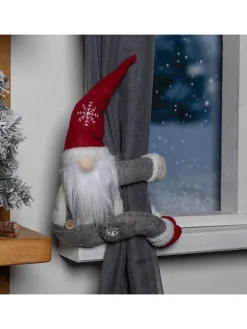 Raffhalter ''Gnome'' in Rot/ Grau - (L)47 cm (Überraschungsprodukt)