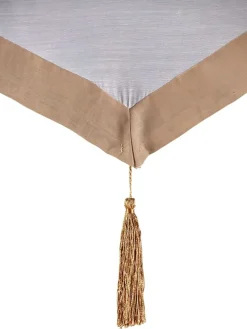 Raffrollo in Weiß/ Beige