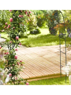 Rankhilfe in Grün - (B)140 x (H)240 x (T)38 cm